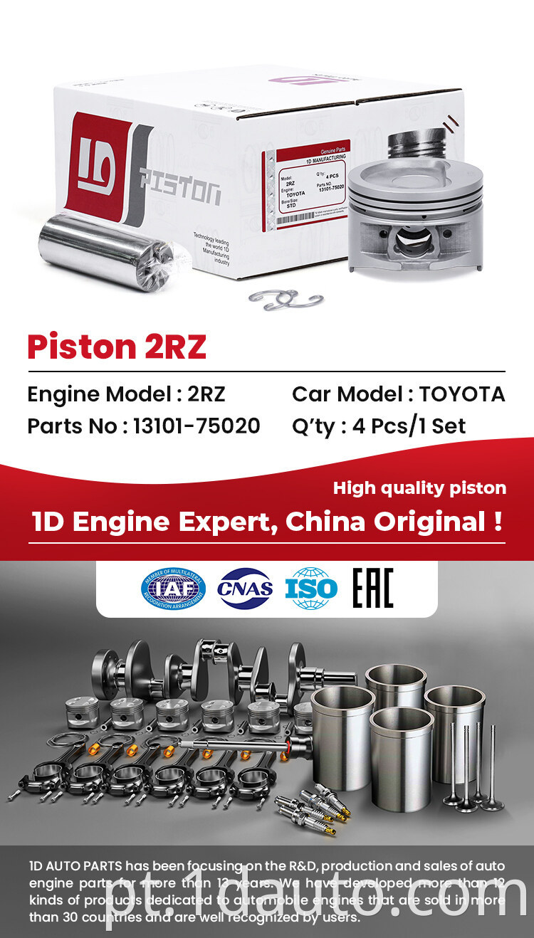 Auto Engine 2RZ Piston for Toyota